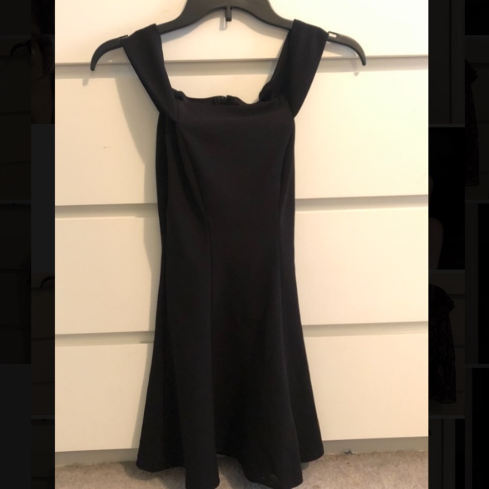 Teeze Me off the shoulder black dress size 1/2